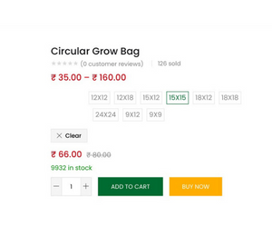 circular grow bag